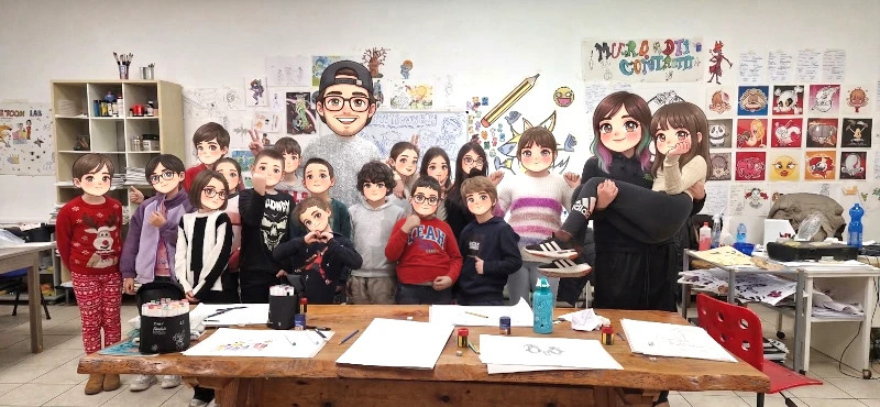 Gli allievi di CartoonLab